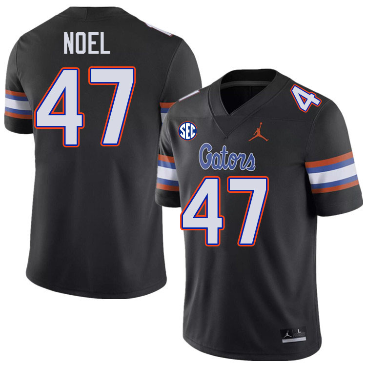 Florida Gators #47 Evan Noel College Football Jerseys Stitched-Black